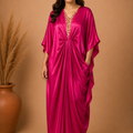 Stellar drape kaftan