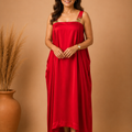 Aster cowl band dress