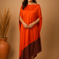 Aveline Colour Block Cowl Dress