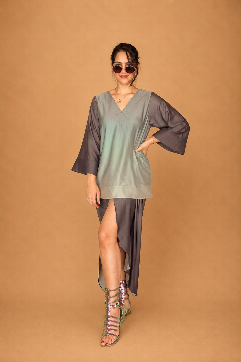 Ombre sarong set