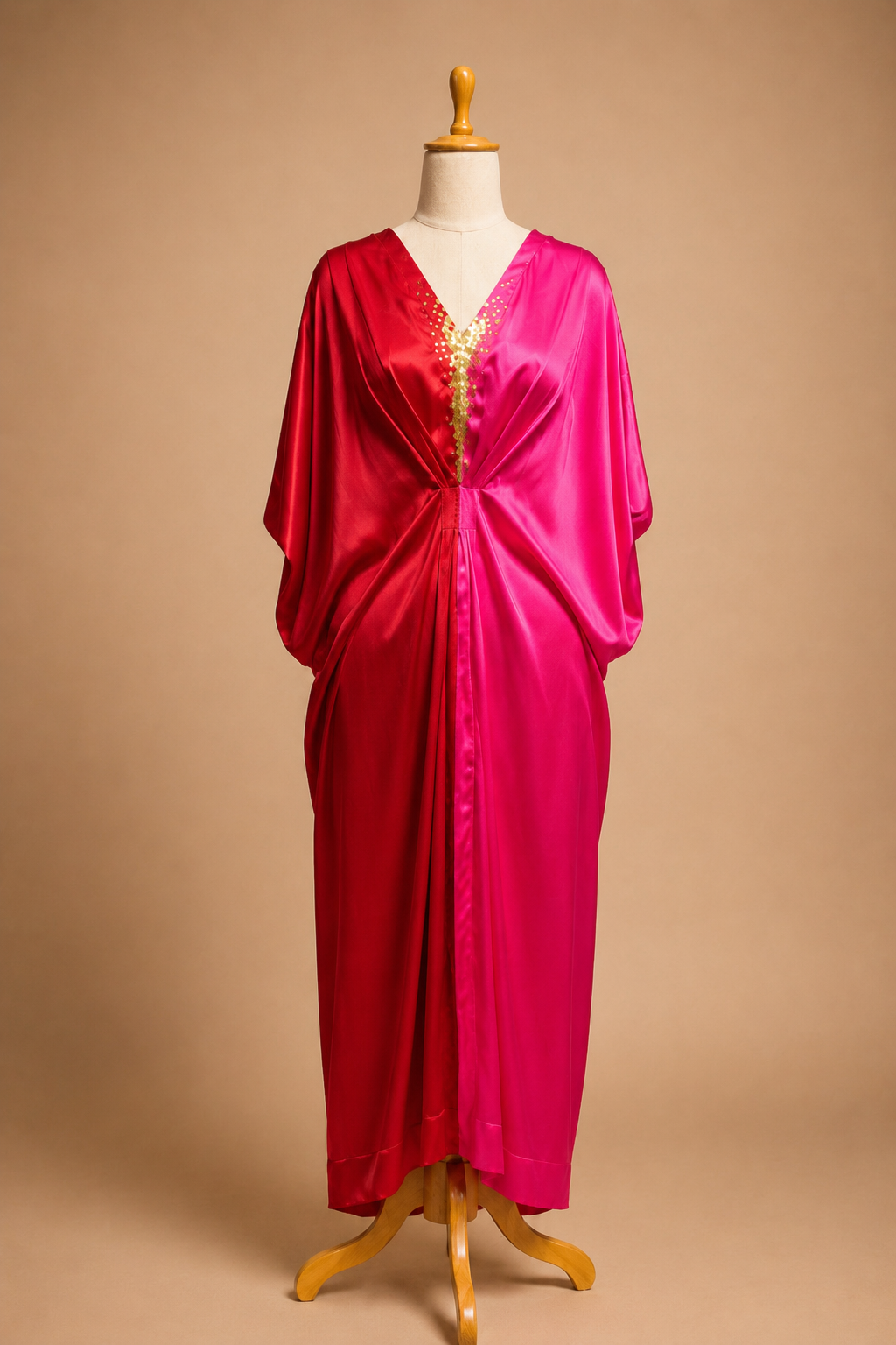 Stellar drape kaftan