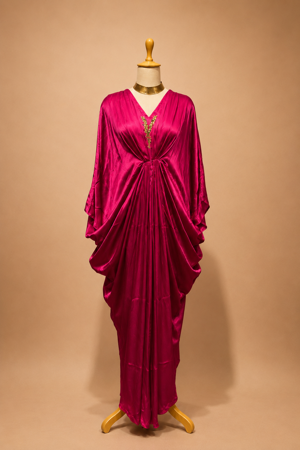 Stellar drape kaftan