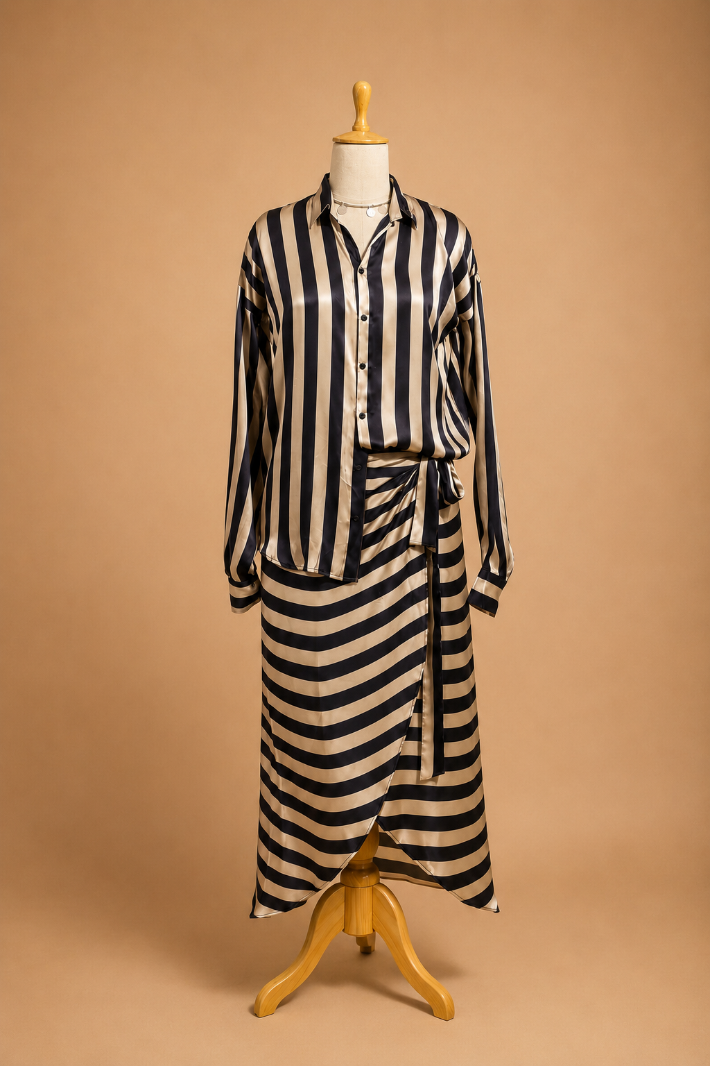 Stripe Sarong Set