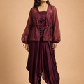 Merlot corset set