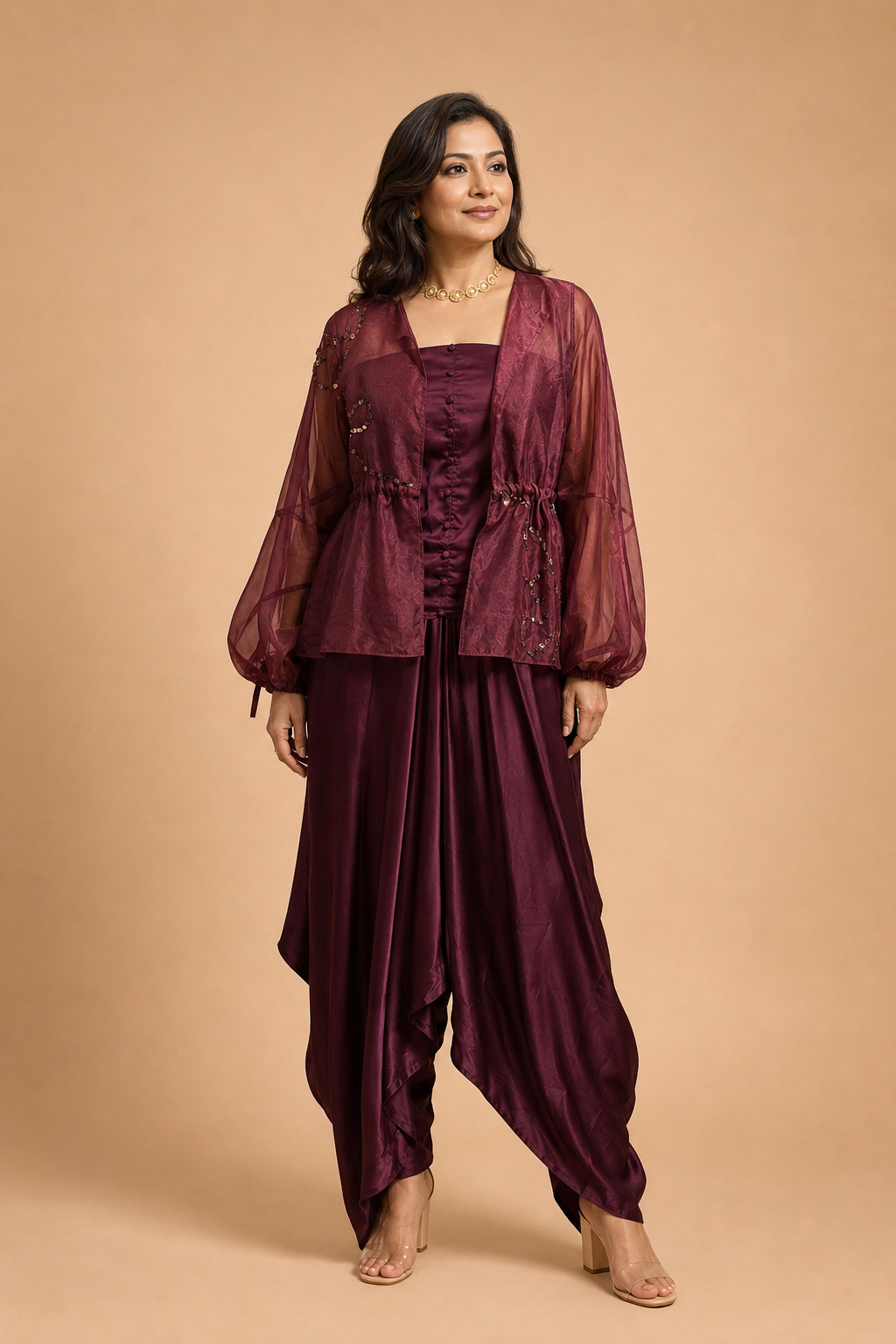 Merlot corset set
